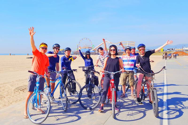 LA in a Day Bike Tour $162 Per Person Cali Rick